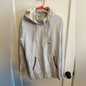 Ariat REAL hooded 1/2 zip sweatshirt XL